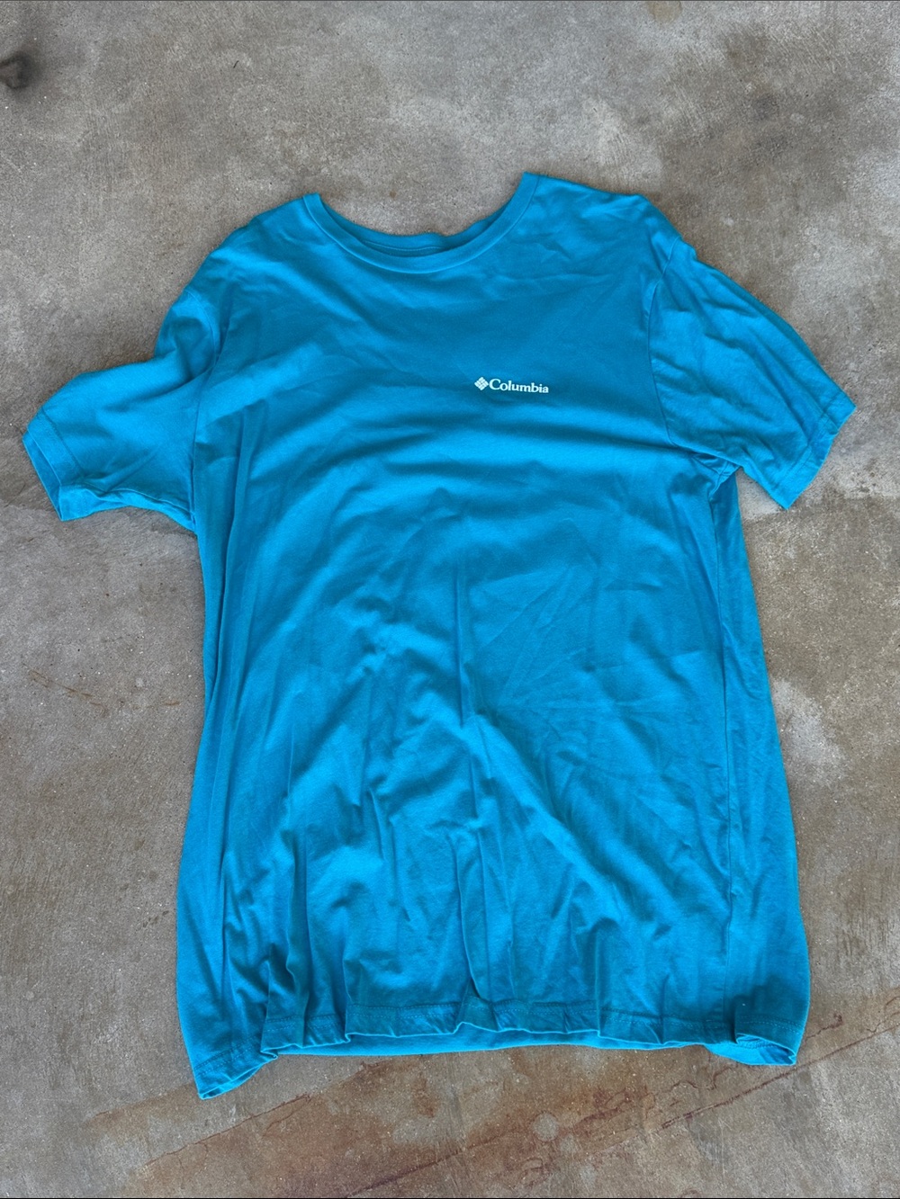 Columbia Men's Teal Short-Sleeve Performance Tee